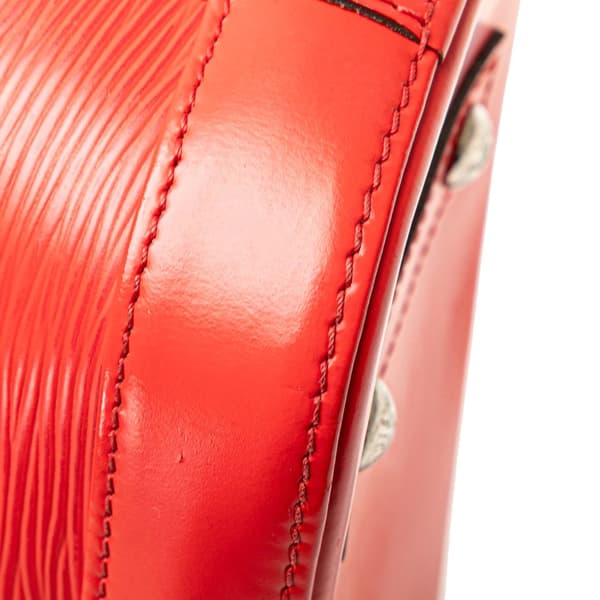 Pre-owned Louis Vuitton Epi Alma BB Red