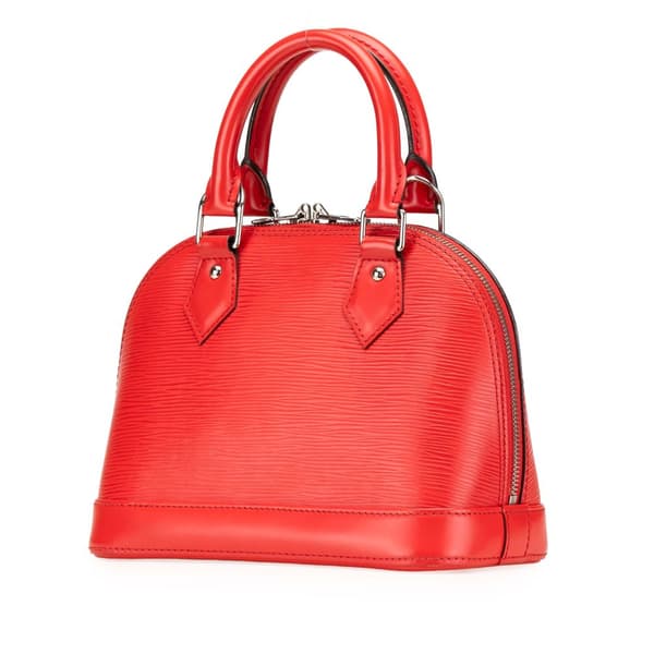 Pre-owned Louis Vuitton Epi Alma BB Red