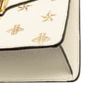 Miniatyrbillede 10 af 10: Pre-owned Gucci Mini Calfskin Bee Star Sylvie Satchel White