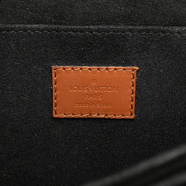 Pre-owned Louis Vuitton Monogram Reverse Dauphine MM Brown