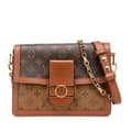Miniatyrbilde 1 av 10: Pre-owned Louis Vuitton Monogram Reverse Dauphine MM Brown