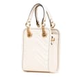 Miniatyrbillede 2 af 10: Pre-owned Gucci Mini GG Marmont Matelasse Leather Satchel White