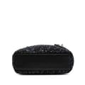 Miniatyrbild 3 av 7: Pre-owned Dior Mini Satin Sequin Embellished Lady Dior Black