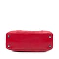 Pikkukuva 3 / 10: Pre-owned Chanel Small Quilted Shiny Sheepskin Boy Chained Tote Red