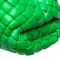 Pikkukuva 9 / 10: Pre-owned Bottega Veneta Small Nappa Intrecciato Top Handle Satchel Green