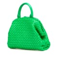 Pikkukuva 2 / 10: Pre-owned Bottega Veneta Small Nappa Intrecciato Top Handle Satchel Green