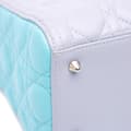 Pikkukuva 7 / 10: Pre-owned Dior Medium Bicolor Lambskin Cannage Lady Dior Gray