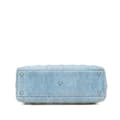 Pikkukuva 3 / 10: Pre-owned Dior Large Denim Cannage Acrylic Handles Lady Dior Blue
