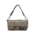 Miniatyrbild 1 av 10: Pre-owned Fendi Porter Yoshida Nylon Baguette Satchel Brown