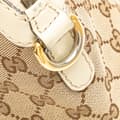 Miniatyrbillede 9 af 10: Pre-owned Gucci GG Canvas Scarlett Satchel Brown