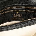 Miniatyrbillede 5 af 10: Pre-owned Gucci Mini Leather Swing Satchel Black