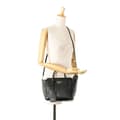 Miniatyrbillede 10 af 10: Pre-owned Gucci Mini Leather Swing Satchel Black