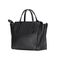 Miniatyrbillede 2 af 10: Pre-owned Gucci Mini Leather Swing Satchel Black