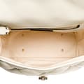 Miniatyrbillede 4 af 10: Pre-owned Valentino Medium Nappa Candystud Top Handle Satchel White