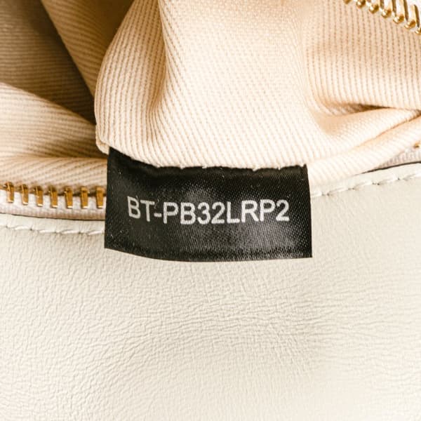Pre-owned Valentino Medium Nappa Candystud Top Handle Satchel White