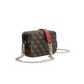 Miniatyrbild 4 av 6: Axelväska - GUESS - Noelle Crossbody Camera - Brun - 2 fack - 450 g