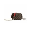 Miniatyrbild 1 av 6: Axelväska - GUESS - Noelle Crossbody Camera - Brun - 2 fack - 450 g