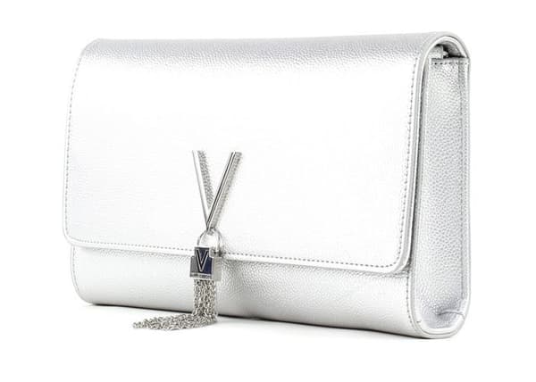 Crossbody-handväska - VALENTINO - VBS1R401G - Syntet - Silver - Dam