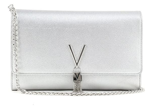 Crossbody-handväska - VALENTINO - VBS1R401G - Syntet - Silver - Dam