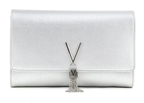 Crossbody-handväska - VALENTINO - VBS1R401G - Syntet - Silver - Dam