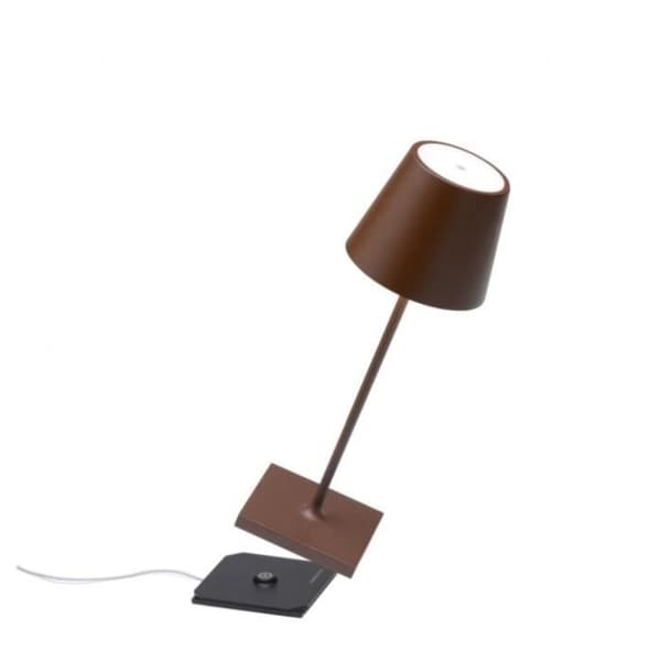 Lamp - Zafferano - Poldina Mini Pro - Corten - Uppladdningsbar - IP54
