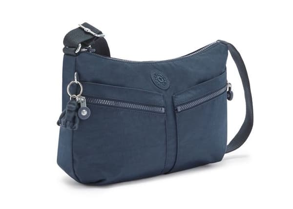 Crossbody axelväska - kipling - Izellah - Blå - 100% polyamid - 410 g