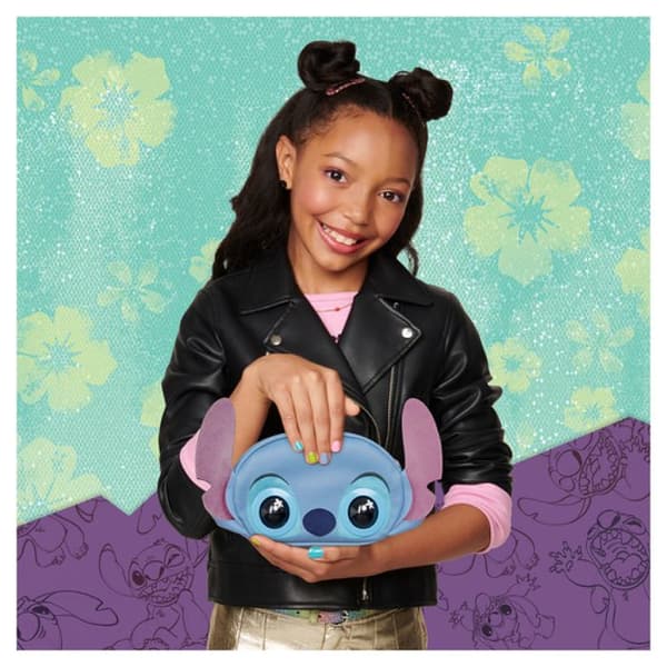 Handväska - Disney - Lilo och Stitch - Blå - Interaktiv med ljud - För barn 5+