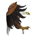 Miniatyrbild 3 av 4: Design Toscano Väggskulptur av den amerikanska örnen Frihetens stolthet Flerfärgad 21,5 x 78,5 x 30,5 cm - DB43006