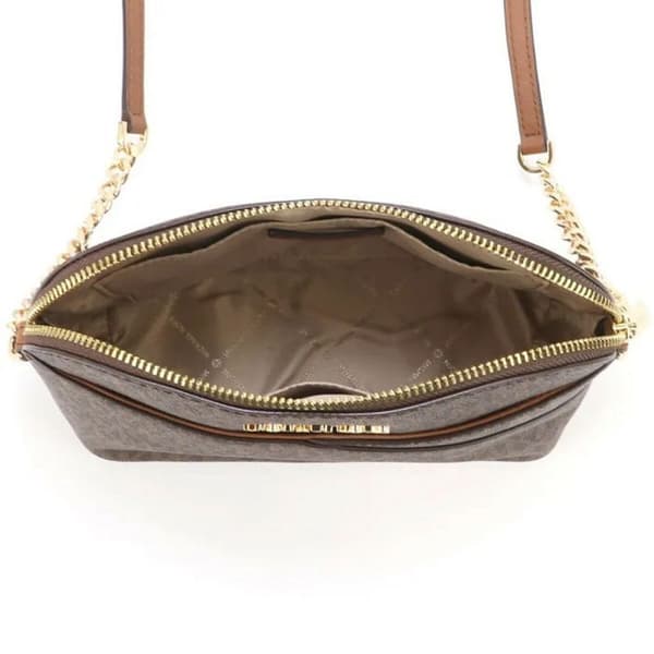 Michael kors handväska - 35F1GTVC6B-200 - Jet Set Läderhandväska med axelrem - Storlek M