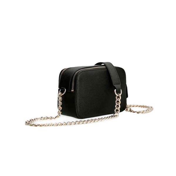 Axelväska - GUESS - Noelle Crossbody Camera - Svart - 100 % polyuretan - Kompakt