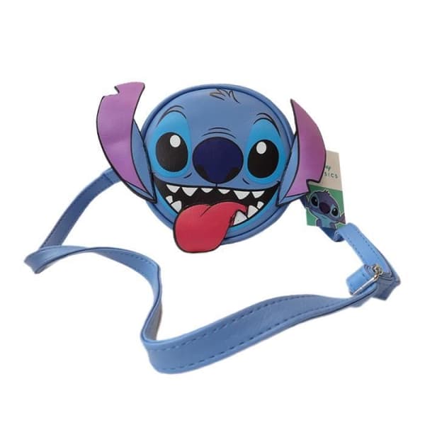 Väska - Disney - Stitch 3D - Blå - PU-läder - 18,5 x 18,5 x 6 cm