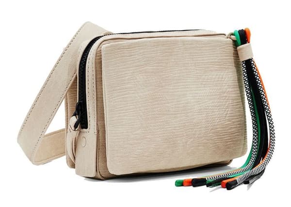 Axelväska - Desigual - Aquiles - Beige - 19x13x8 cm - 1 års garanti