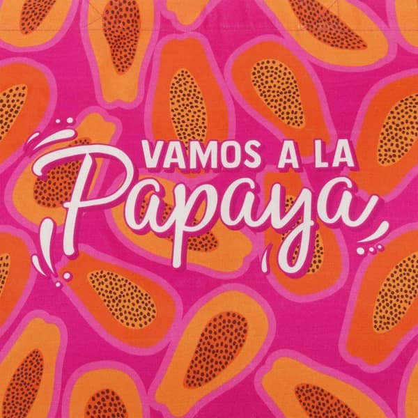 Panier - strandväska Legami - BBAG0003 - Strandväska, Papaya, Nutida