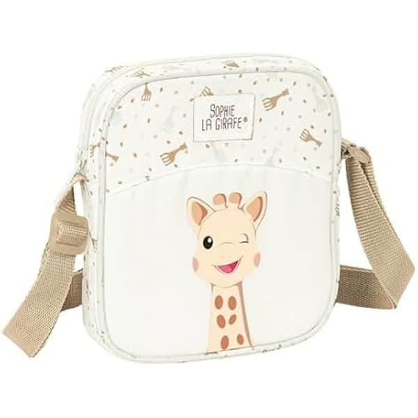 Axelväska - SAFTA - SOPHIE LA GIRAFE HONEY - Bekväm - Mångsidig - För barn från 5 till 14 år