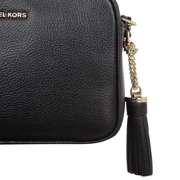 MICHAEL KORS Ginny Läder Axelväska - Svart - Dam
