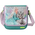 Miniatyrbild 1 av 2: Sidsväska - DEPESCHE - TOPModel Fantasy Tiger - Lavendel och Petrol - Liten - Dragkedja