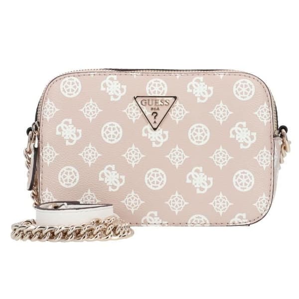 Guess Noelle Axelväska 20 cm HWPT78-79140-RWL, HWPT78-79140-WLO logotyp i rosenträ
