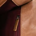 Pikkukuva 6 / 10: Pre-owned Chanel Medium Glazed Calfskin Castle Rock Top Handle Flap Brown