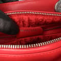 Miniatyrbild 5 av 10: Pre-owned Dior Medium Lambskin Cannage Lady Dior Red