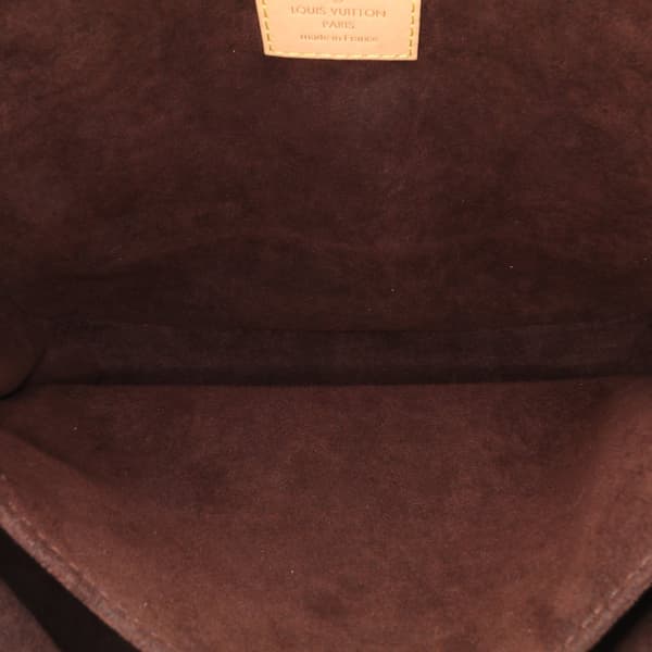 Pre-owned Louis Vuitton Monogram Pochette Metis Brown