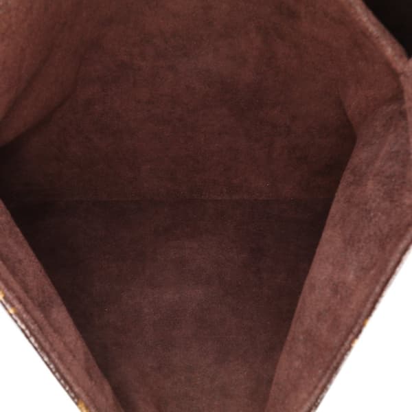 Pre-owned Louis Vuitton Monogram Pochette Metis Brown