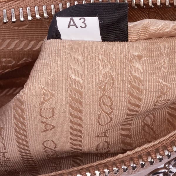 Pre-owned Prada Tessuto Re Edition 2005 Satchel Brown