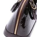 Miniatyrbilde 6 av 10: Pre-owned Louis Vuitton Monogram Vernis Alma BB Purple