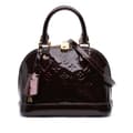 Miniatyrbilde 1 av 10: Pre-owned Louis Vuitton Monogram Vernis Alma BB Purple