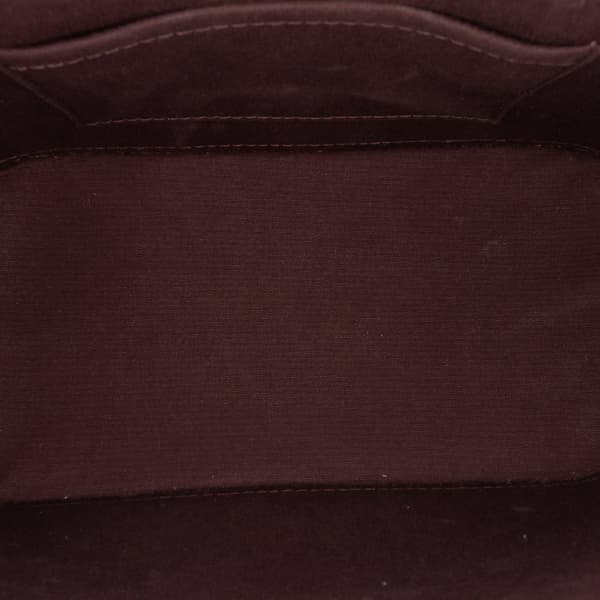 Pre-owned Louis Vuitton Monogram Vernis Alma BB Purple