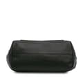 Miniatyrbilde 3 av 10: Pre-owned Prada Toro Leather Top Handle Flap Satchel Black