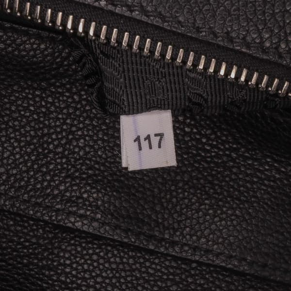 Pre-owned Prada Toro Leather Top Handle Flap Satchel Black