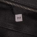 Miniatyrbilde 6 av 10: Pre-owned Prada Toro Leather Top Handle Flap Satchel Black