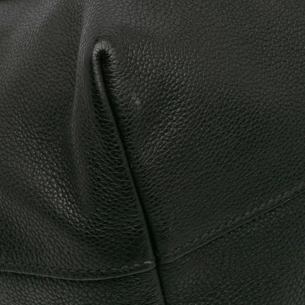 Pre-owned Prada Toro Leather Top Handle Flap Satchel Black