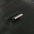 Miniatyrbilde 9 av 10: Pre-owned Prada Toro Leather Top Handle Flap Satchel Black